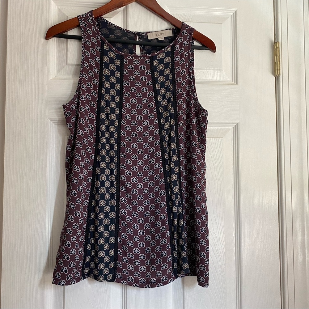 LOFT sleeveless top